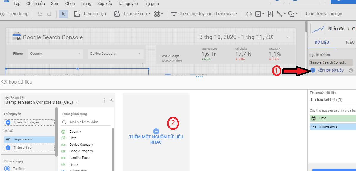 Kết hợp với hình ảnh hiện có